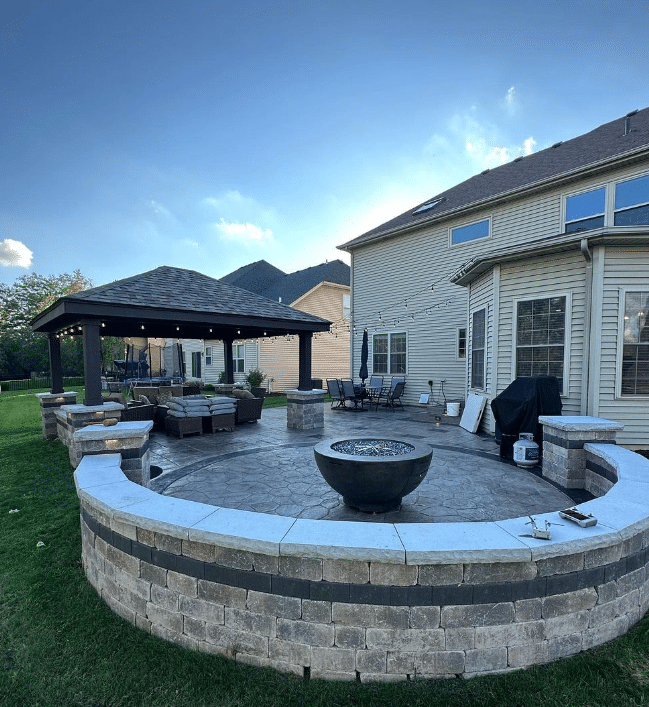 Dripping Springs Stamped Concrete