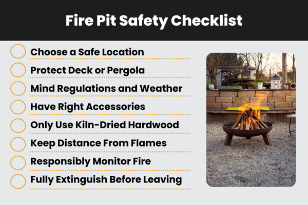 Fire Pit Safety Checklist